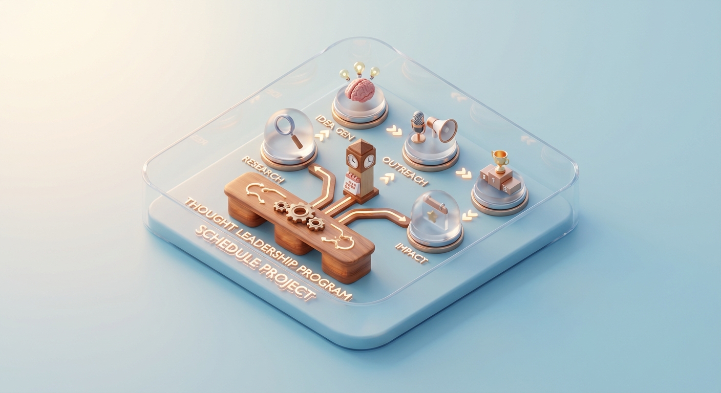 Thought Leadership Program Schedule