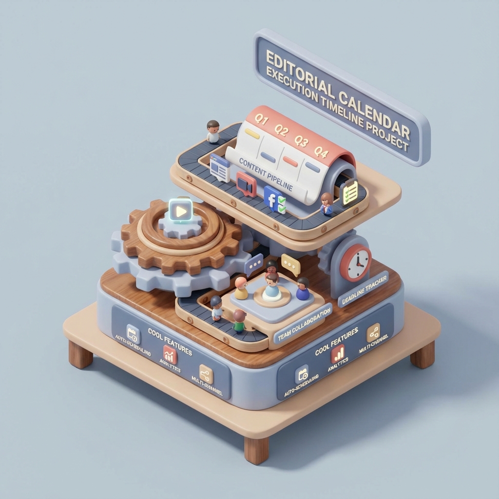 Editorial Calendar Execution Timeline