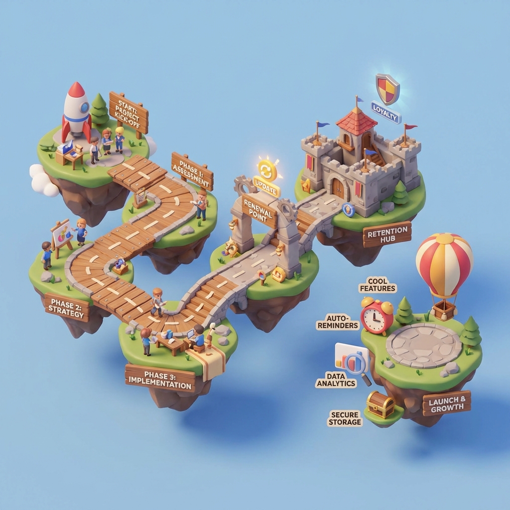 Renewal and Retention Timeline Template