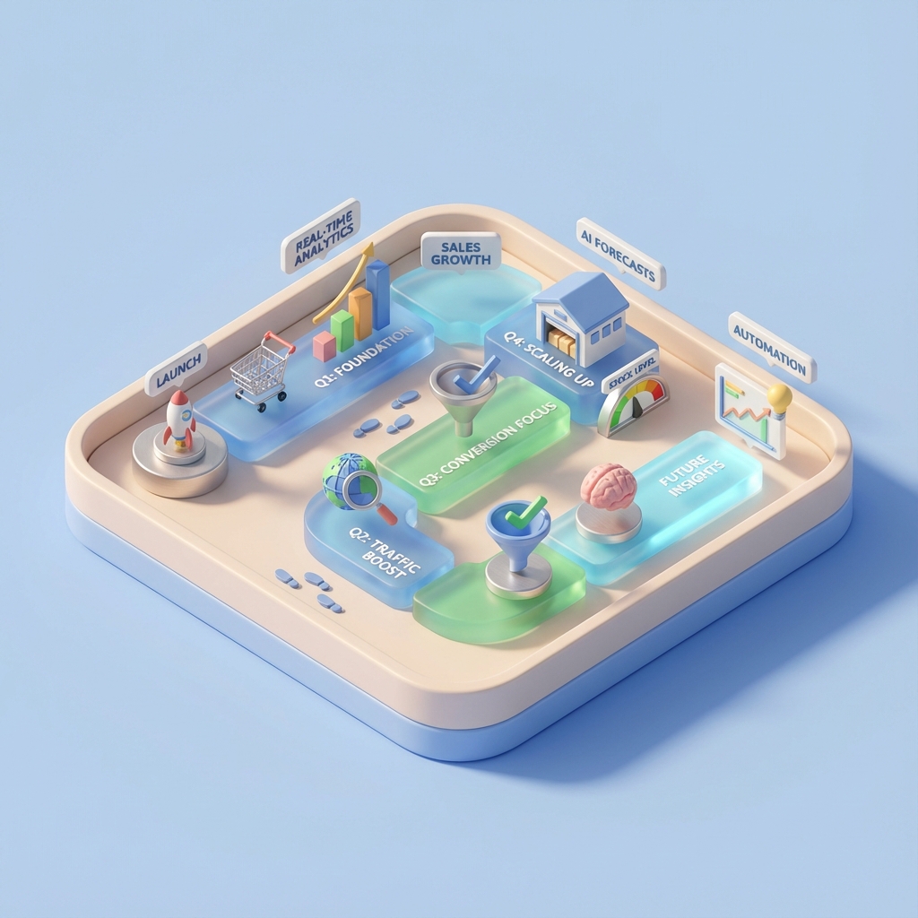 Online Store Performance Timeline