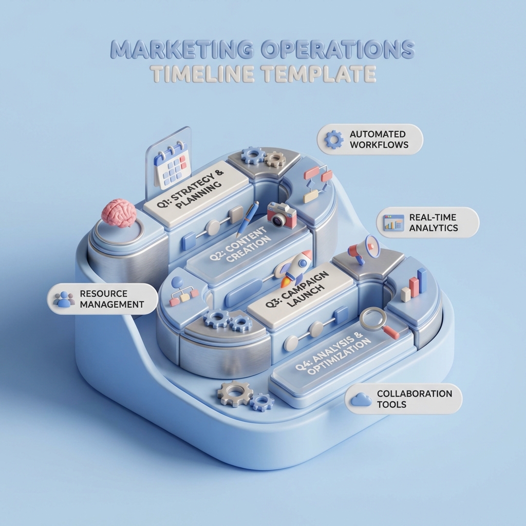 Marketing Operations Timeline Template