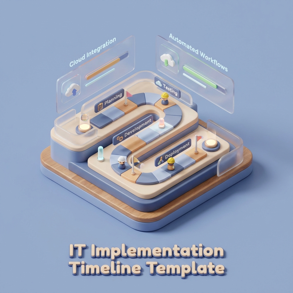 IT Implementation Timeline Template