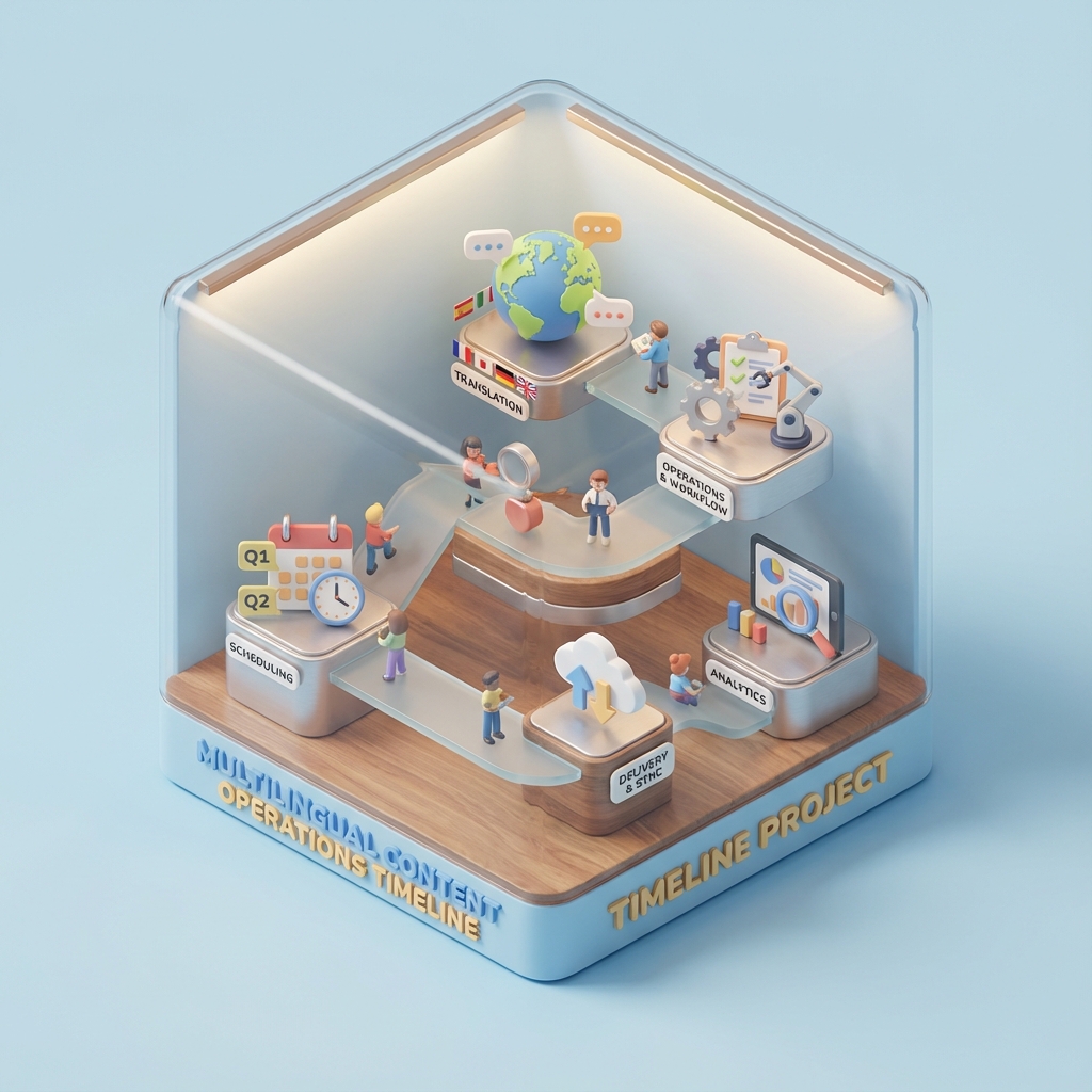 Multilingual Content Operations Timeline