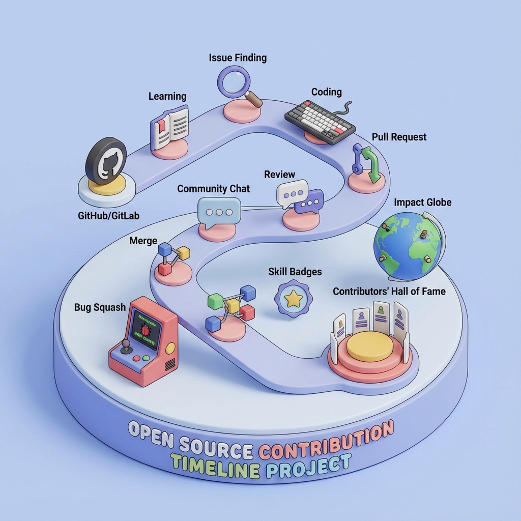 Open Source Contribution Timeline