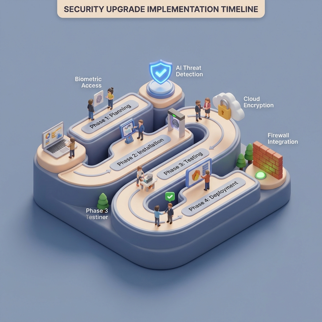 Security Upgrade Implementation Timeline