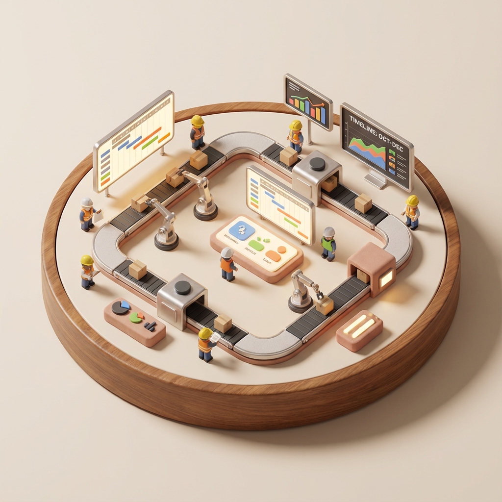 Production Capacity Planning Timeline