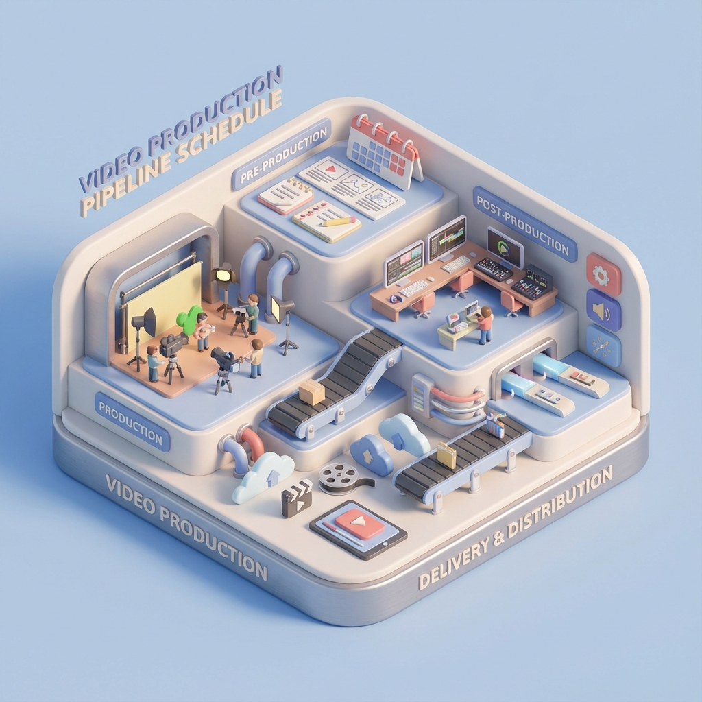 Video Production Pipeline Schedule