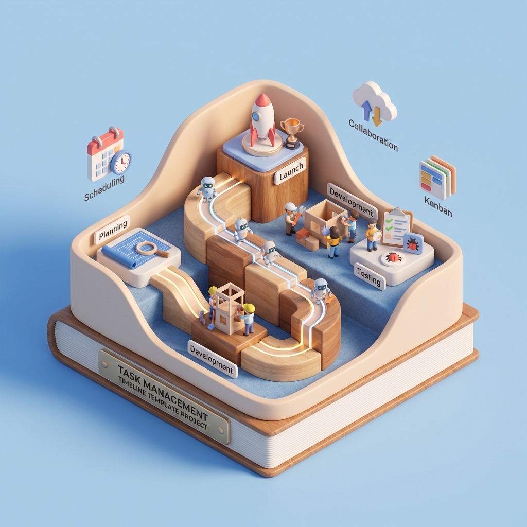 Task Management Timeline Template