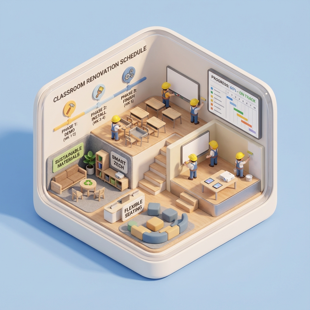 Classroom Renovation Schedule