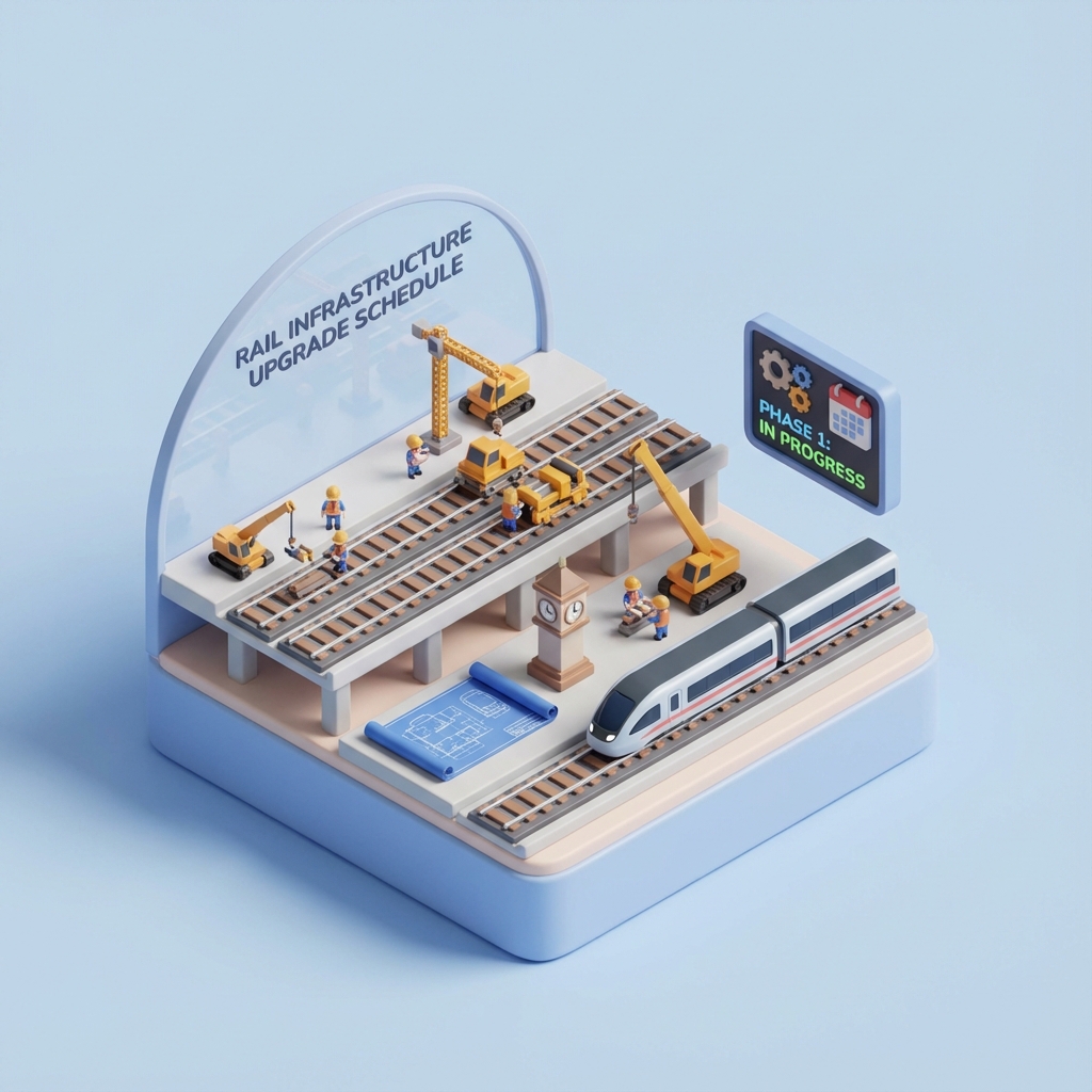 Rail Infrastructure Upgrade Schedule