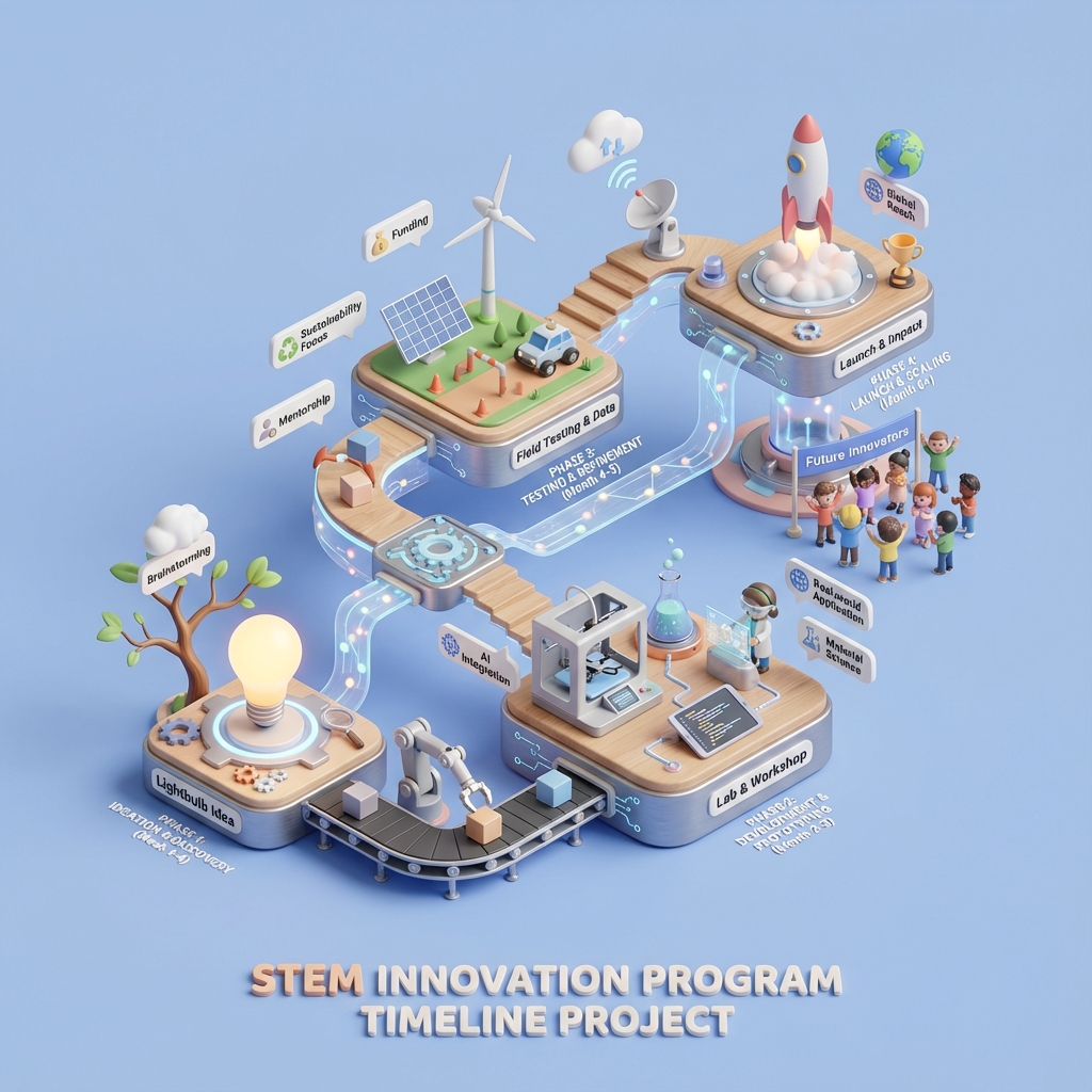 STEM Innovation Program Timeline