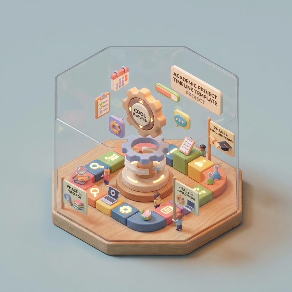 Academic Project Timeline Template