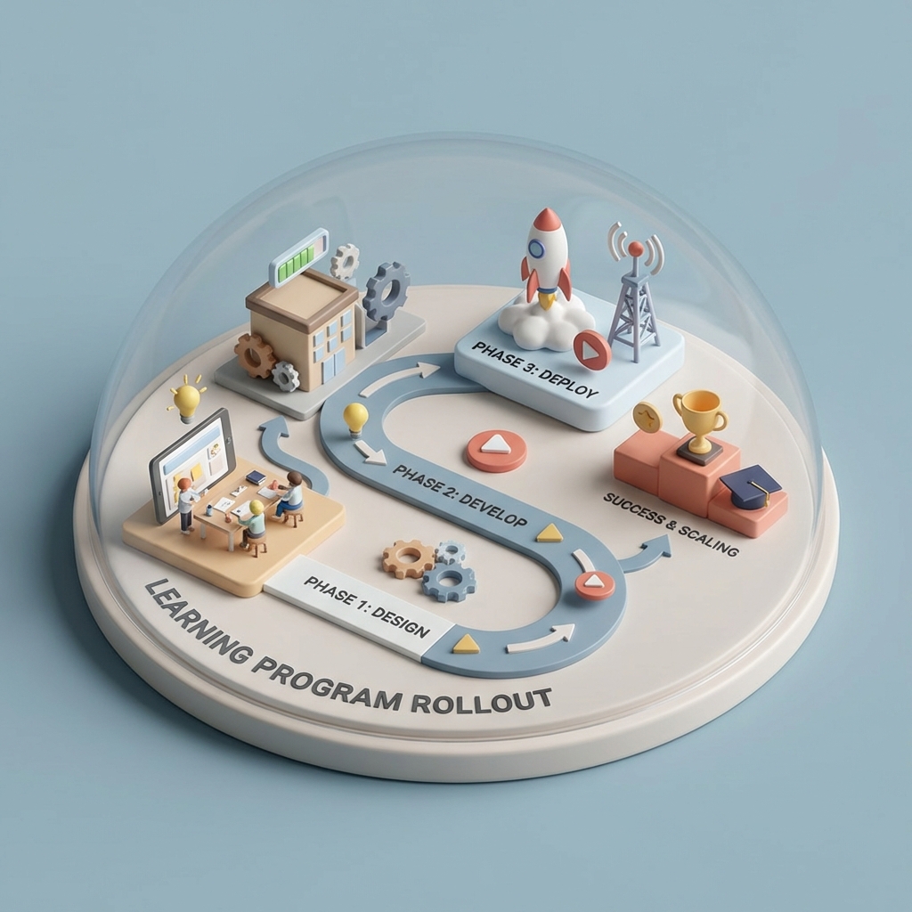 Learning Program Rollout Timeline