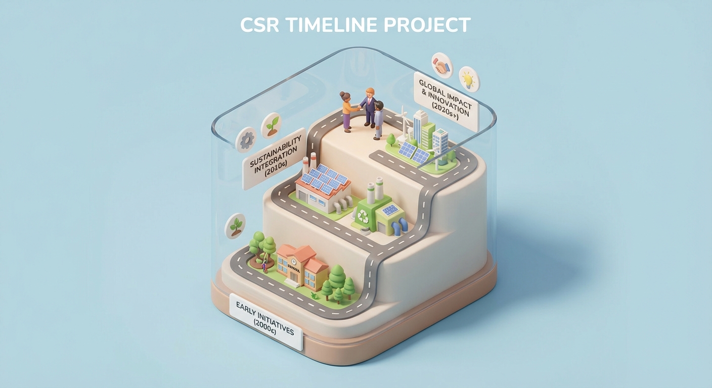 Corporate Social Responsibility Timeline