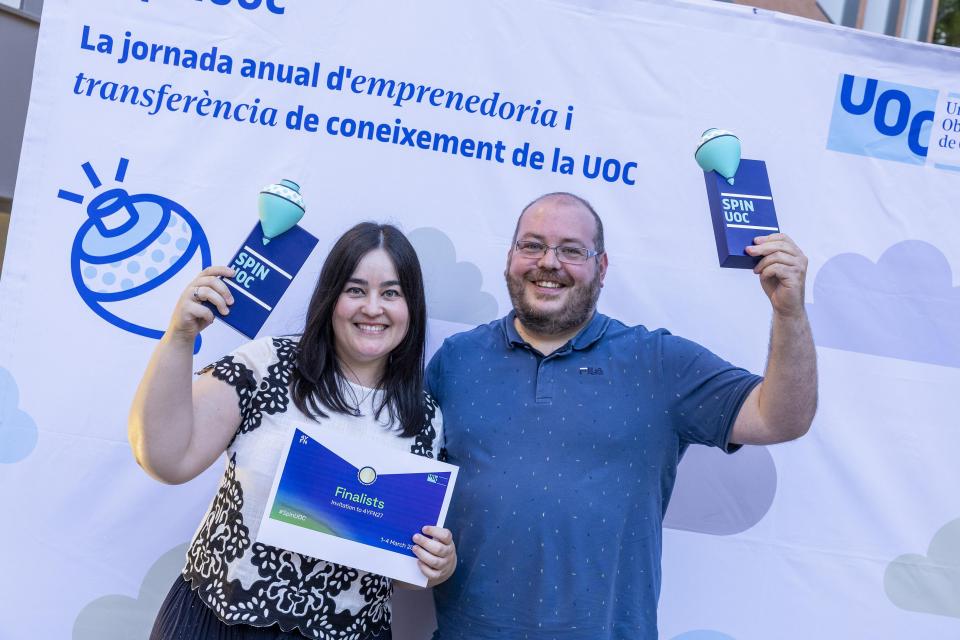 Doble guardó de la UOC per a la cooperativa ripollesa Kloosiv: Premis Rural i Emprenedor als SpinUOC 2026