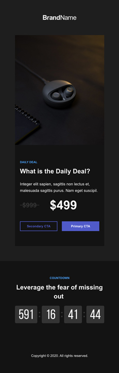 Daily deals landing page 3