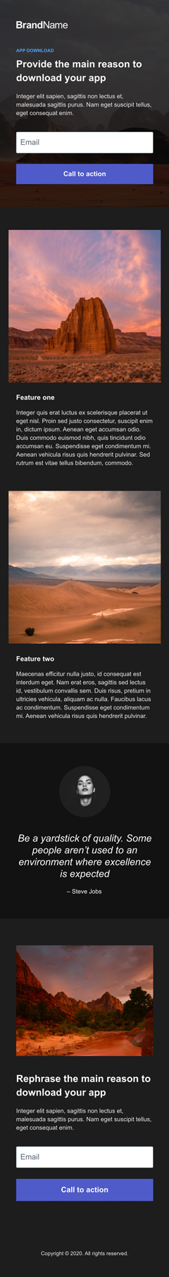 App Download Landing Page 7