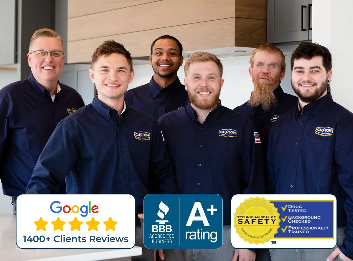 Custom Electrical team of electricians
