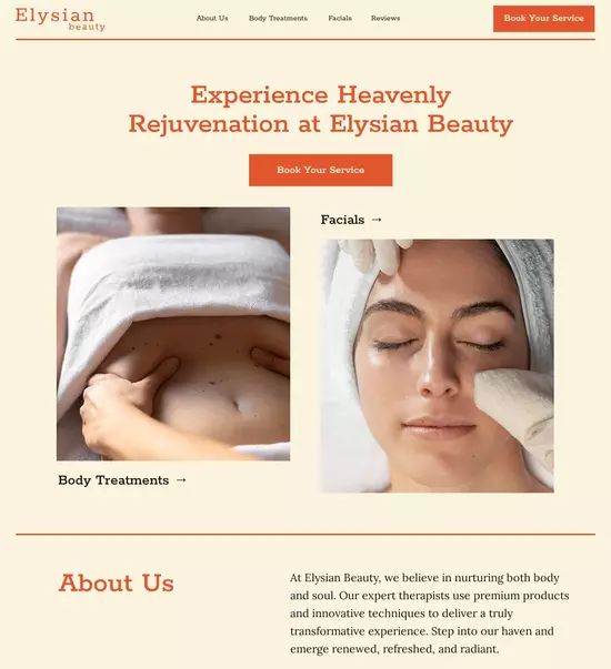 Instapage mock-up showing headline settings with font, size, color, and alignment options, alongside background image and color customization.