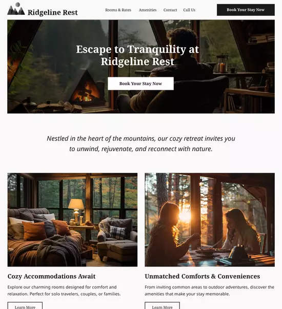 Instapage layout filter menu with conversion rate chart showing a 60% rate and 8% increase.