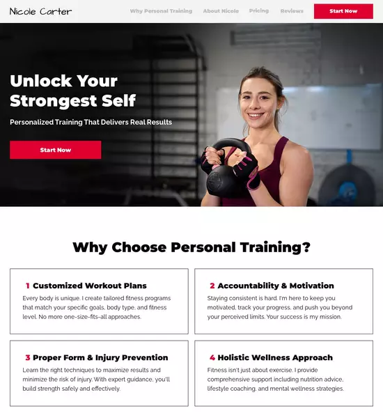 Instapage layout filter menu with conversion rate chart showing a 60% rate and 8% increase.