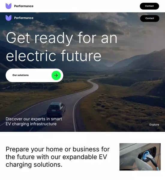 Instapage layout filter menu with conversion rate chart showing a 60% rate and 8% increase.