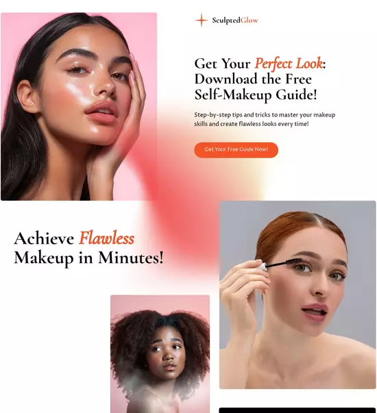 Instapage layout filter menu with conversion rate chart showing a 60% rate and 8% increase.