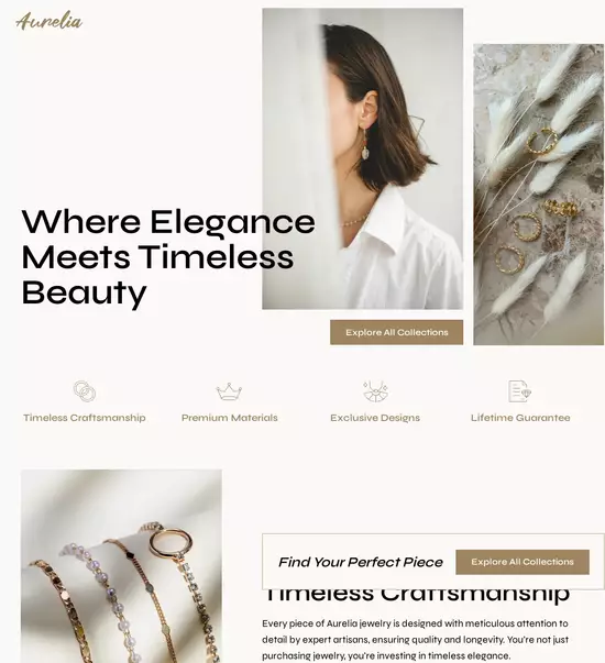 Instapage website builder interface showing a landing page preview with editing tools on the sidebar.