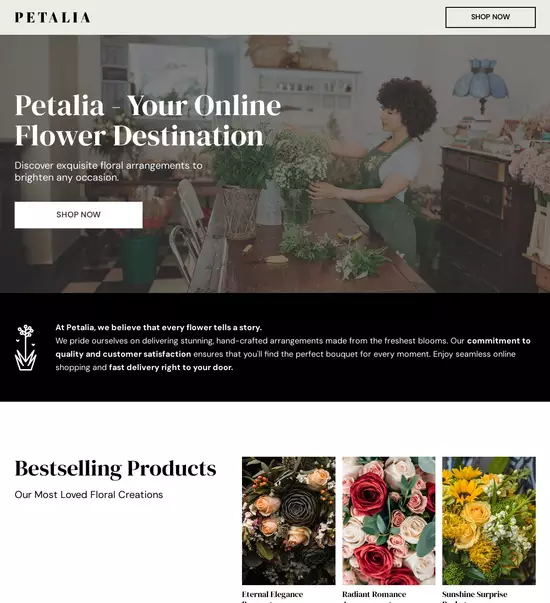 Instapage layout filter menu with conversion rate chart showing a 60% rate and 8% increase.