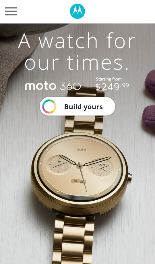 moto 360 mobile version