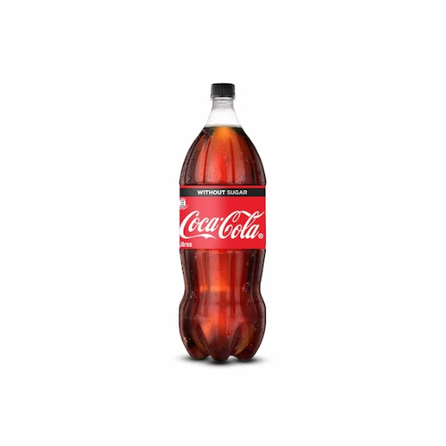 Coca Cola Zero Calorie Soda 2L