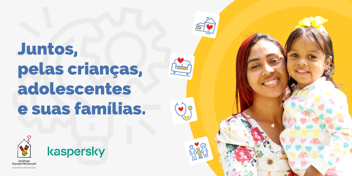 Instituto Ronald McDonald aposta em proteção digital e amplia parceria com Kaspersky