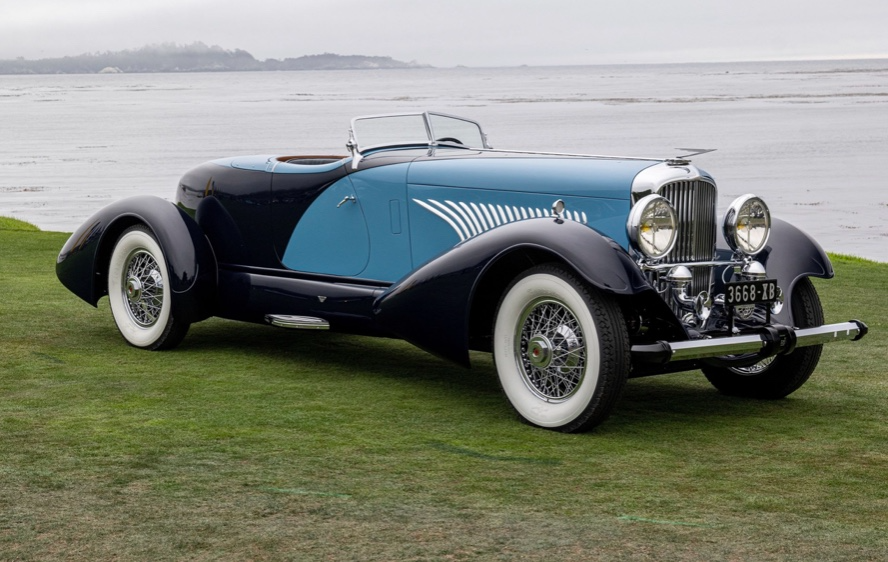 The 1932 Duesenberg J Figoni Sports Torpedo won Best in Show in 2022