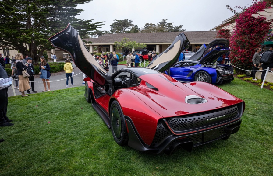 The Czinger 21 CV Max at Pebble Beach