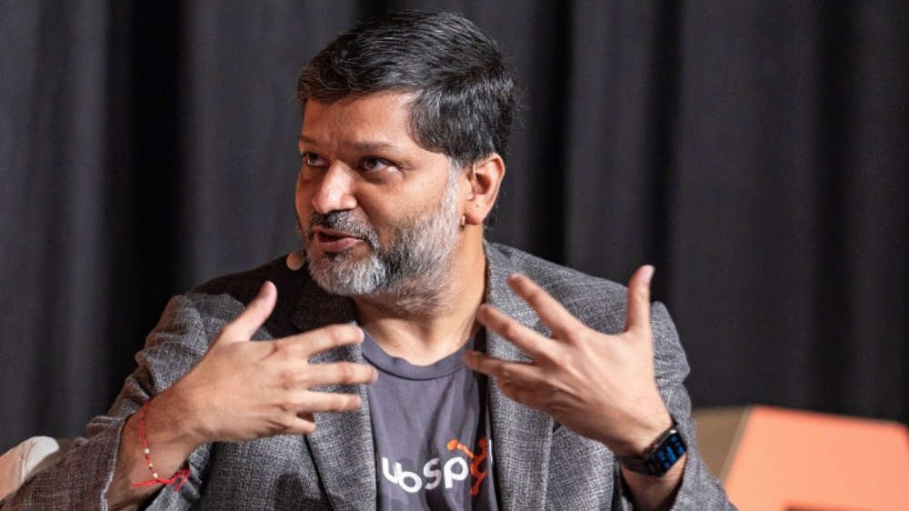 Dharmesh Shah, the co-founder of Hubspot. Photo credit: The Hustle.