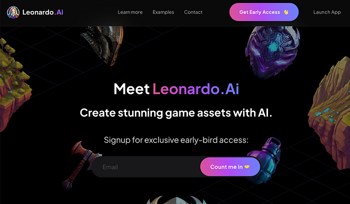 screen cap from Leonardo.ai