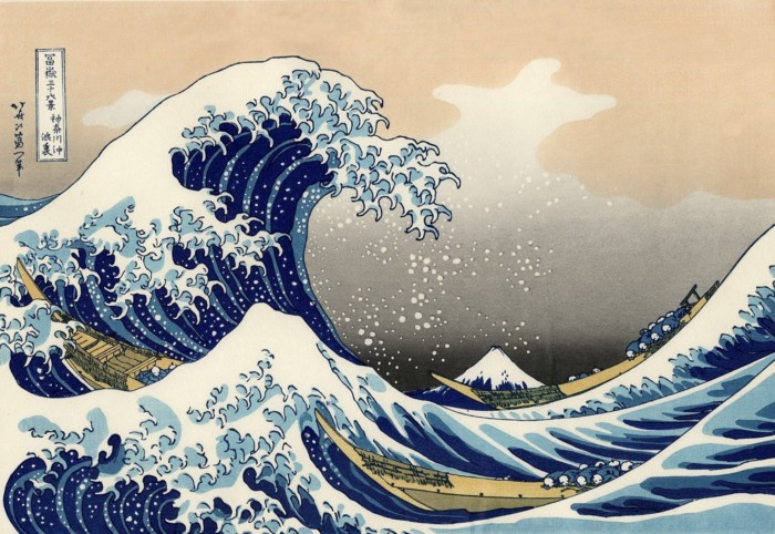 The Great Wave off Kanagawa by Hokusai— Image by WikiImages from Pixabay