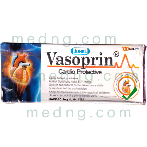 Vasoprin 75 mg tabl. #100