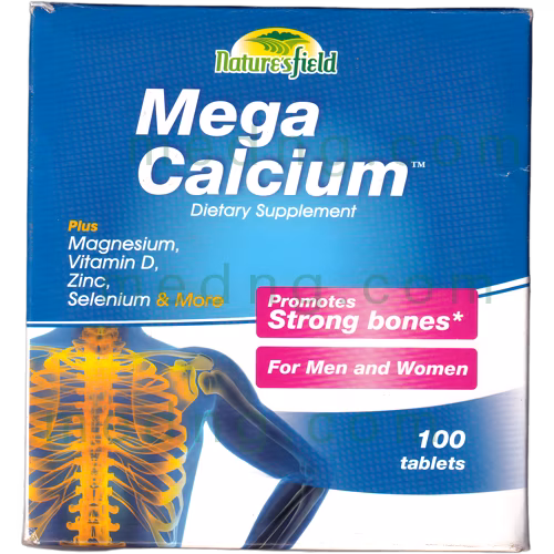 Nature'sfield Mega Calcium tabl. #100