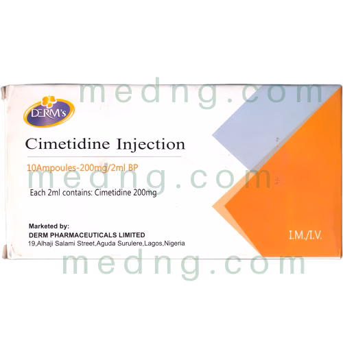 Derm's Cimetidine sol. for inj. ampoules 2.0 ml #10