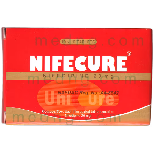 Nifecure 20 mg tabl. #100