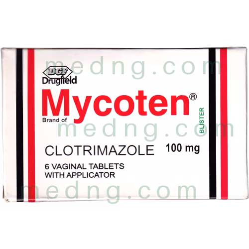 Mycoten 100 mg tablets vaginal #6