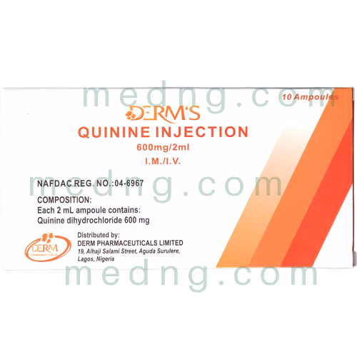 Derm's Quinine  sol. for inj. ampoules #10