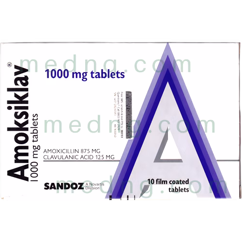 Amoksiklav 1000 mg tabl. #10
