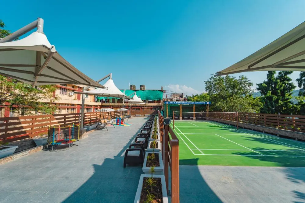 Facelift of common facilities at B.Barooah Cancer Institute