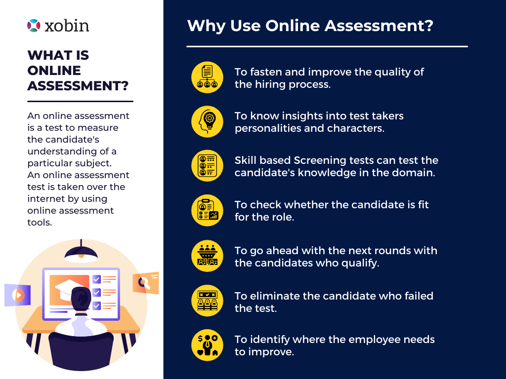 What is an online assessment and why use it?