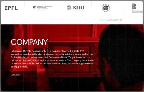 Das Hintergrundgitter ist ein Keyvisual des visuellen Konzepts.