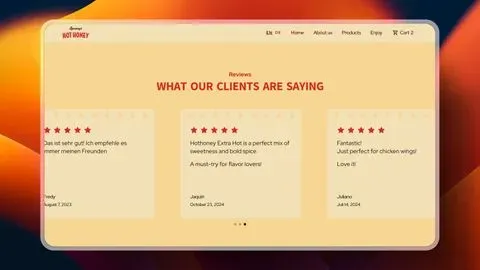 Reviews Page