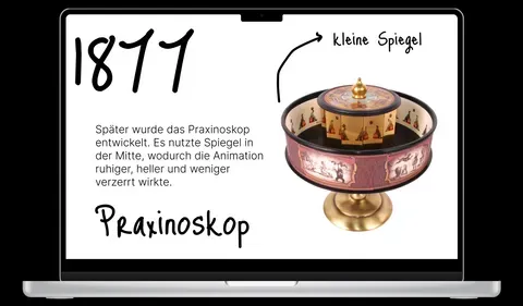 Kurze Informationen über das Praxinoskop