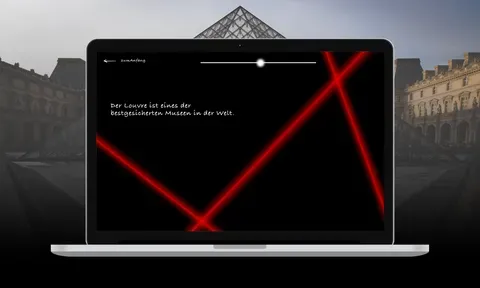 Sicherheitssysteme im Louvre